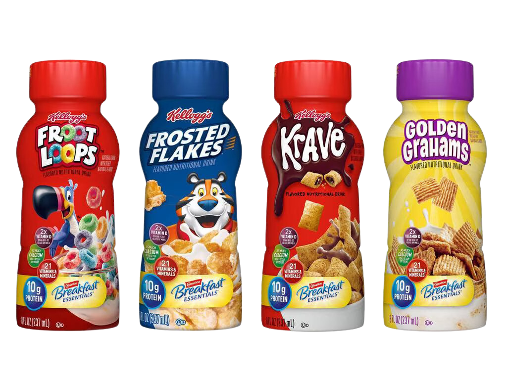 Kelloggs Carnation Breakfast Packaging Design