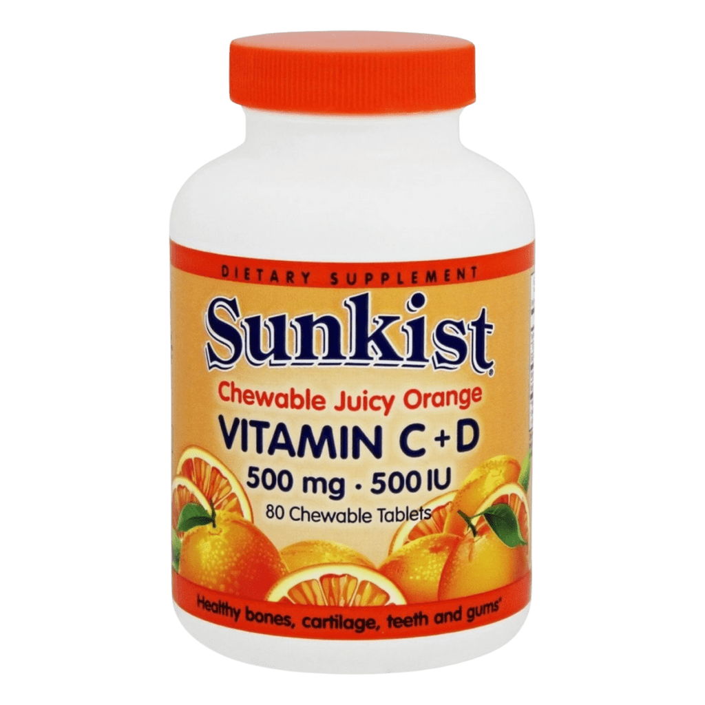 Sunkist Vitamin C Packaging Design