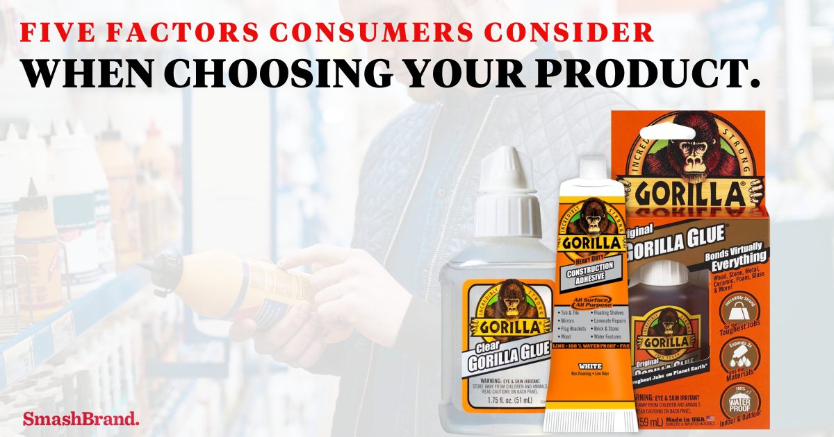 Five Factors Consumers Consider When Choosing Your Product