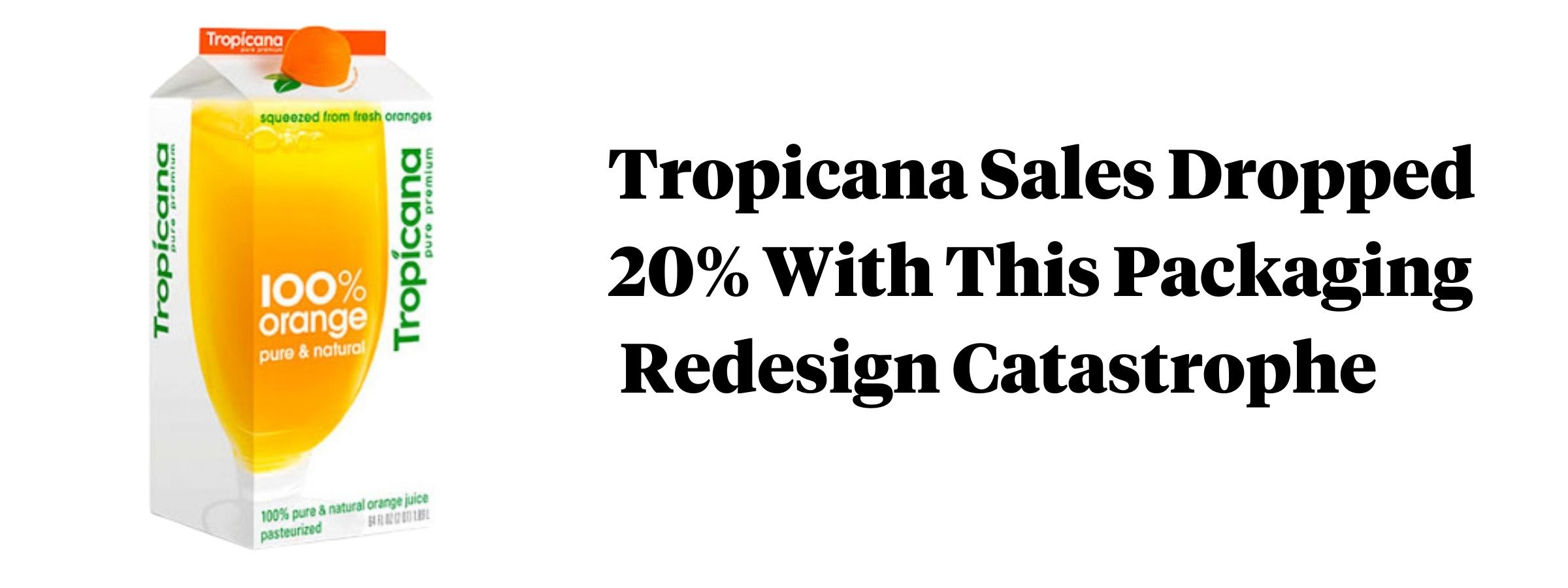 Tropicana Redesign Mistake