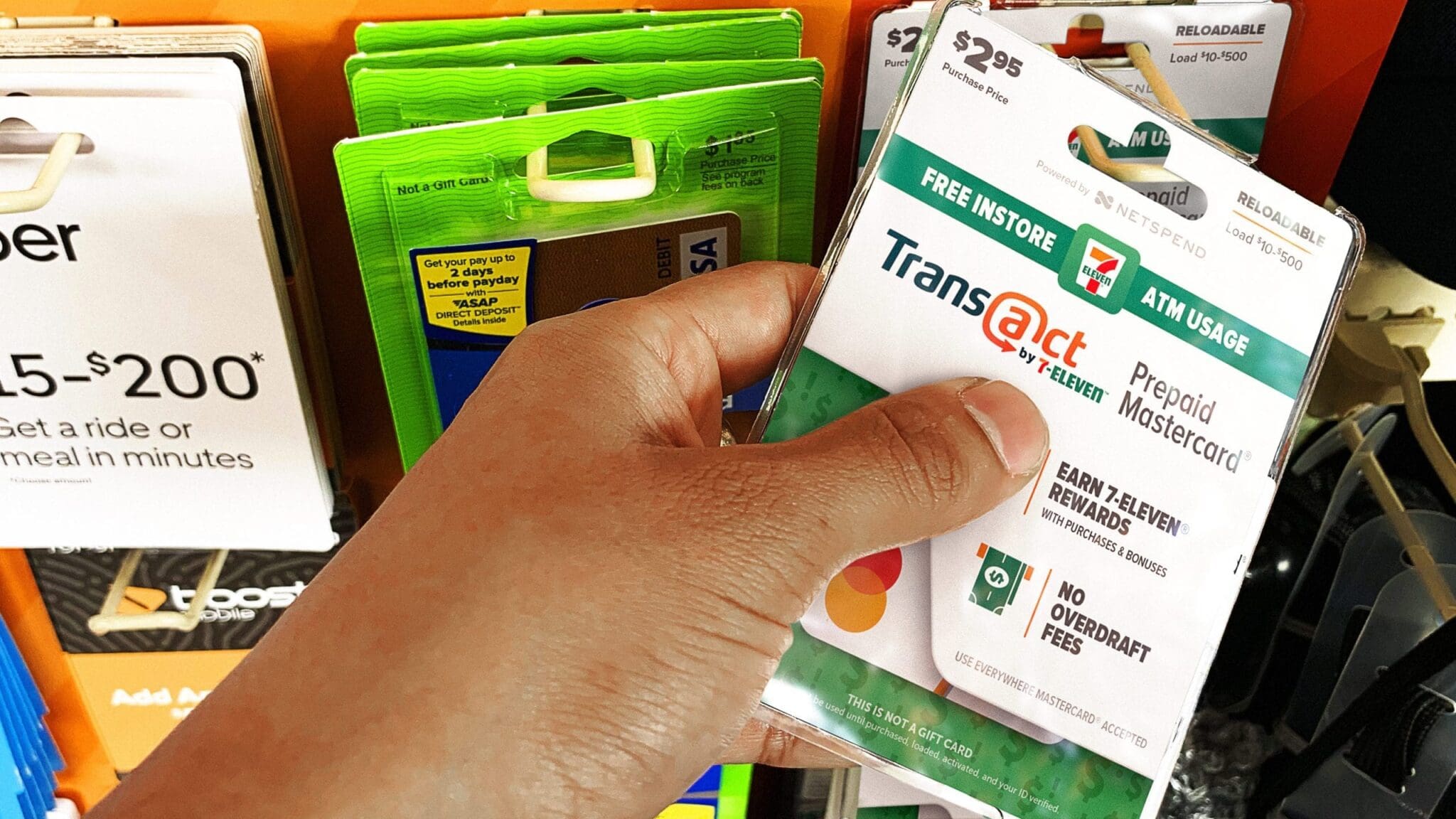 7-11 transact ATM collateral – SmashBrand - Package Design and Branding Agency 7 eleven transact branding company