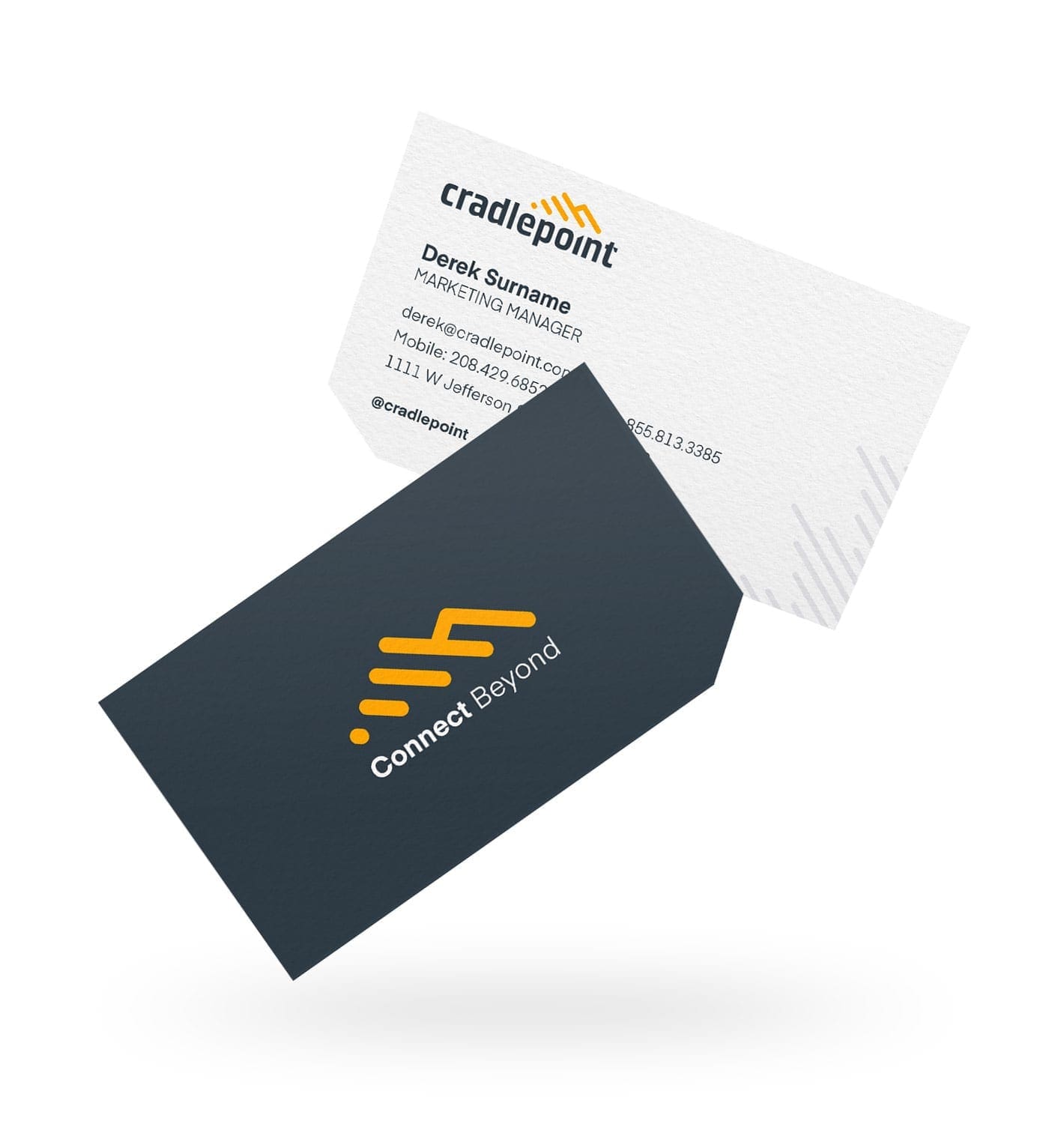 cradlepoint business card designer