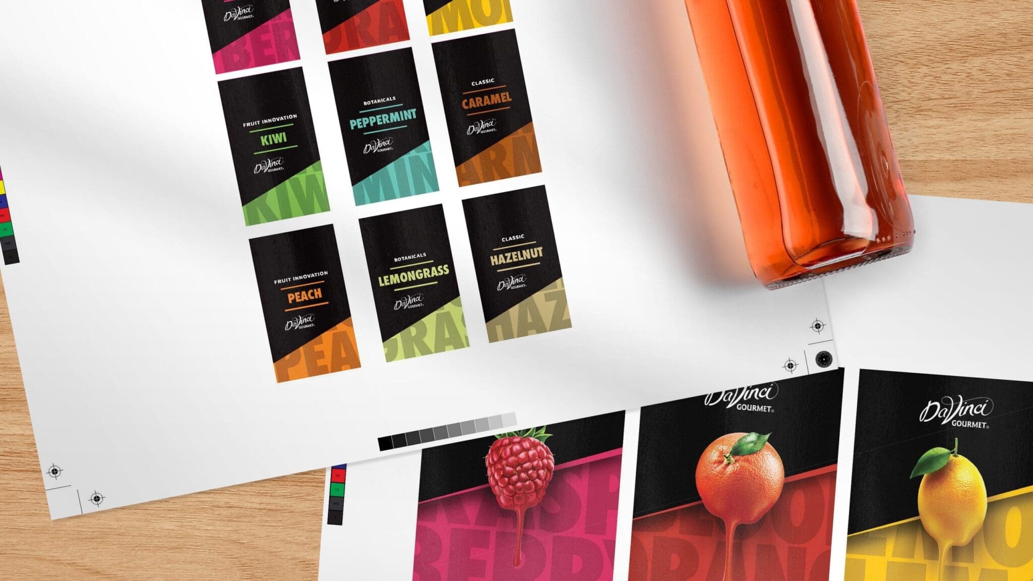 DaVinci Gourmet Marketing Collateral – SmashBrand - Package Design and Branding Agency DaVinci Gourmet branding