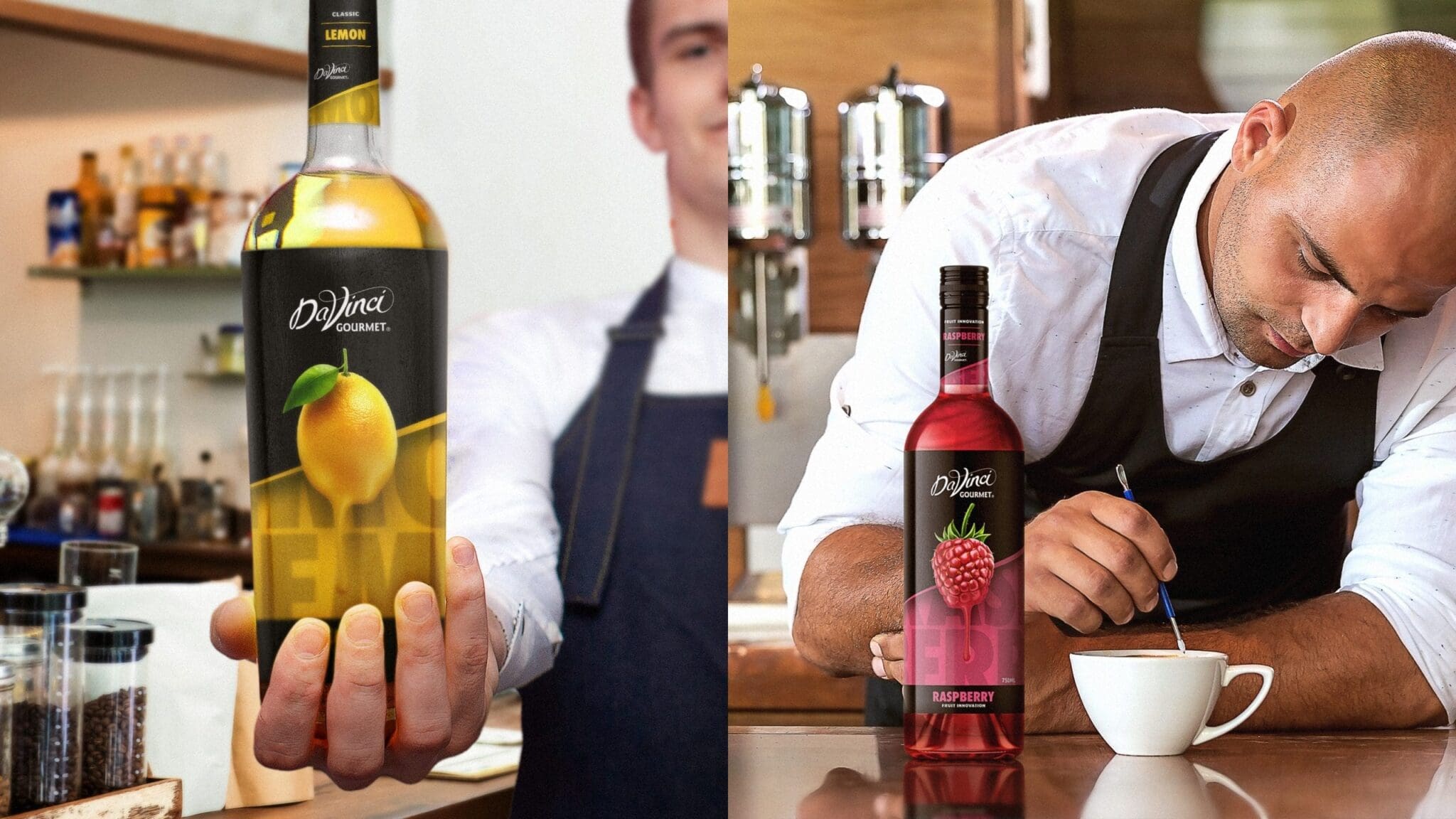 DaVinci Gourmet Marketing – SmashBrand - Package Design and Branding Agency DaVinci Gourmet branding Design