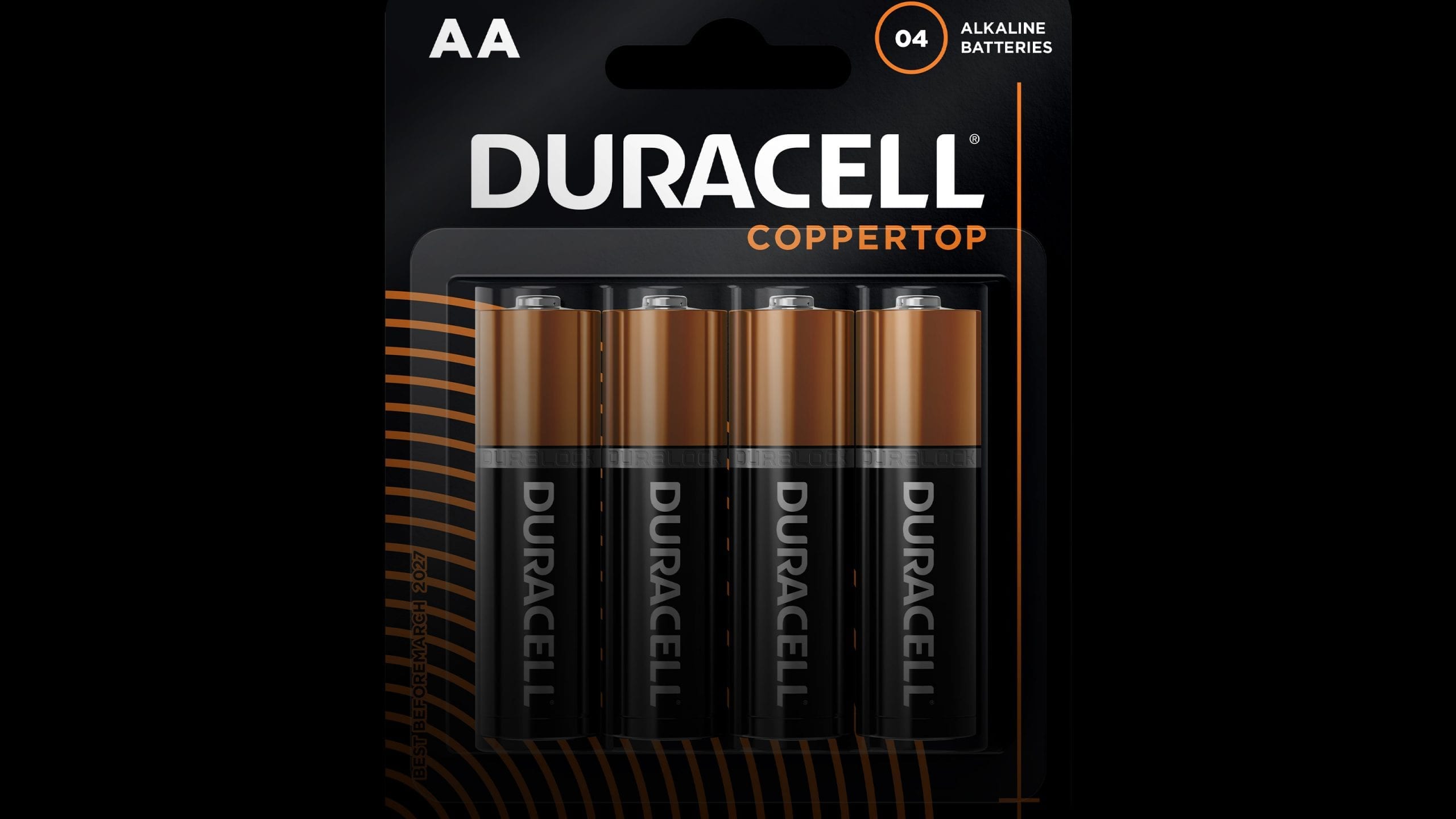 Duracell coppertop package design