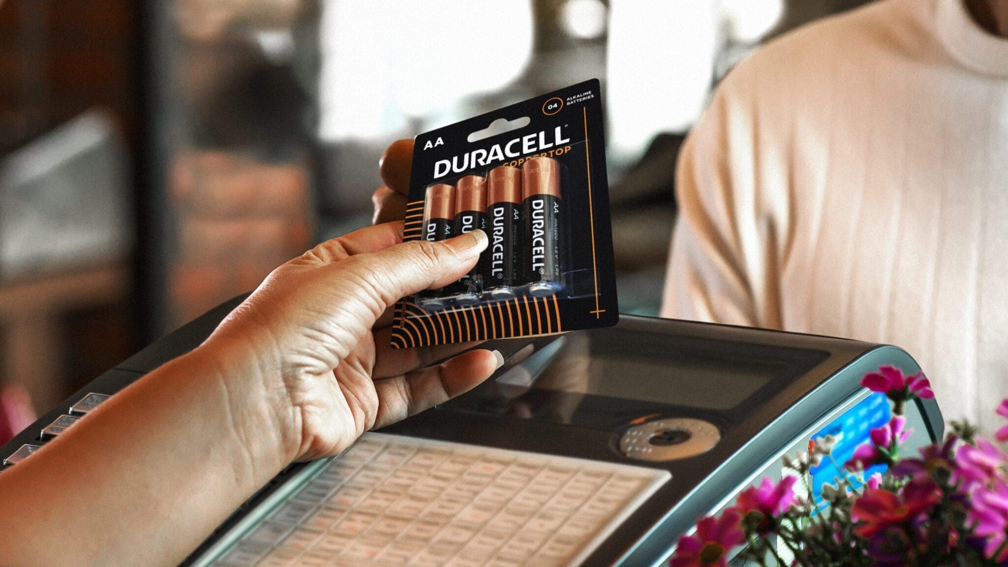 Duracell batteries branding