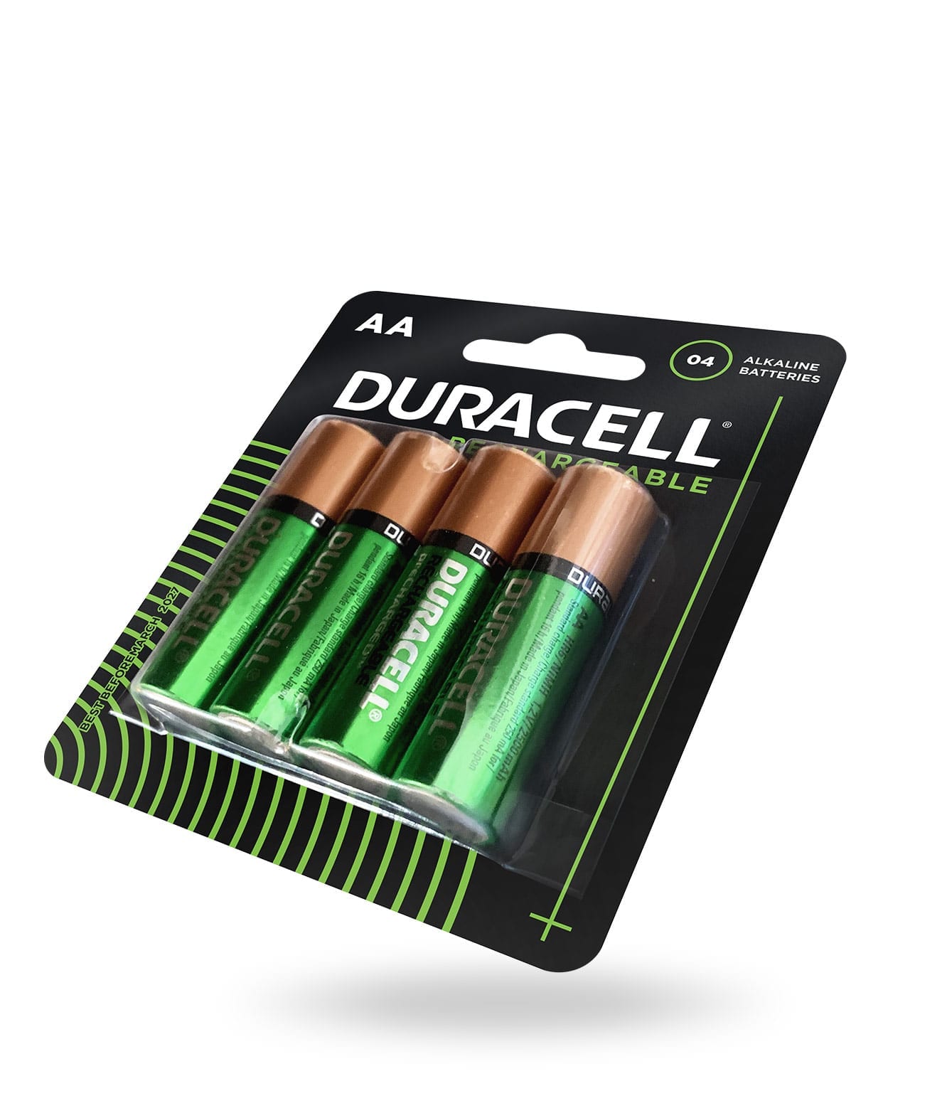 duracell green package design