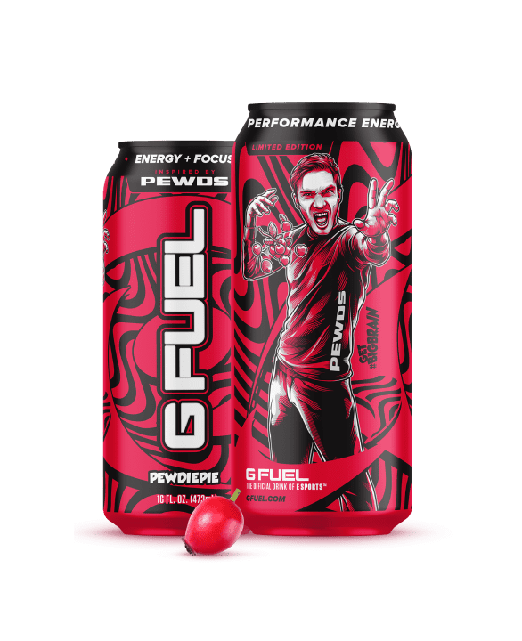 GFuel energy packaging design company