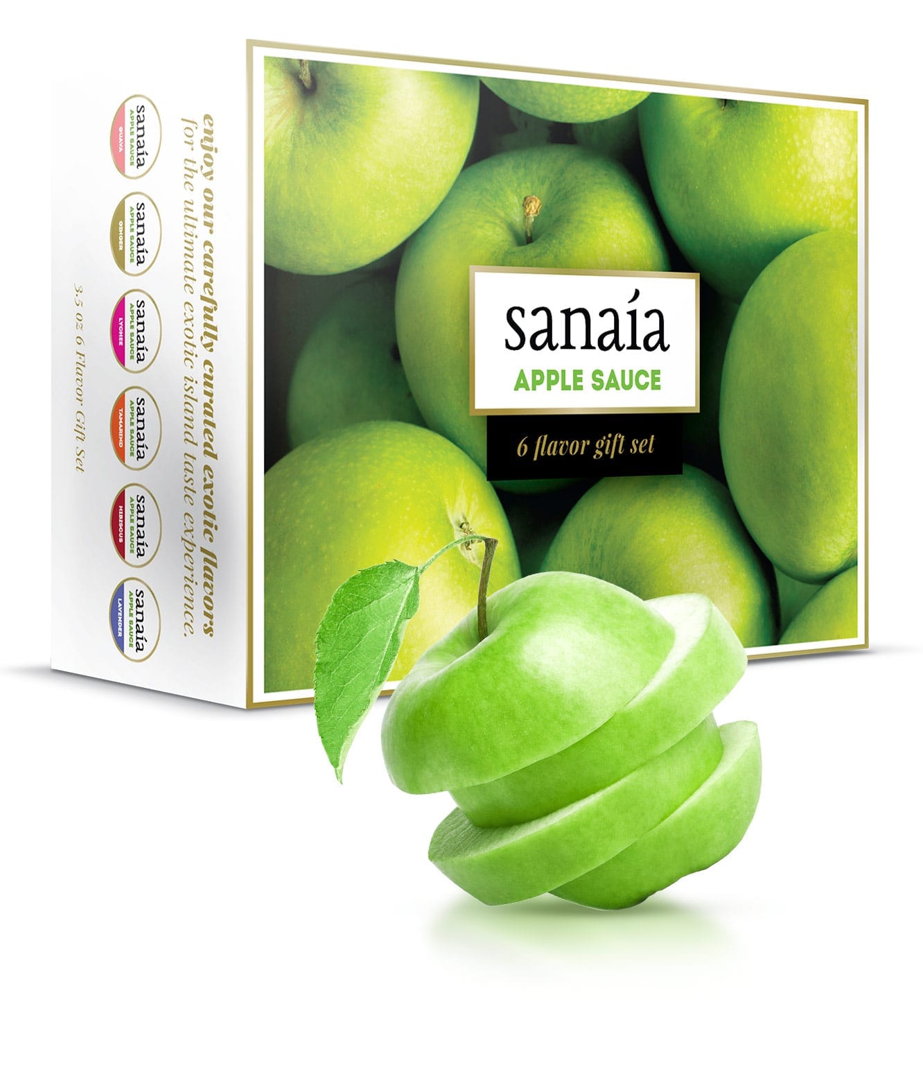 sanaia applesauce package design