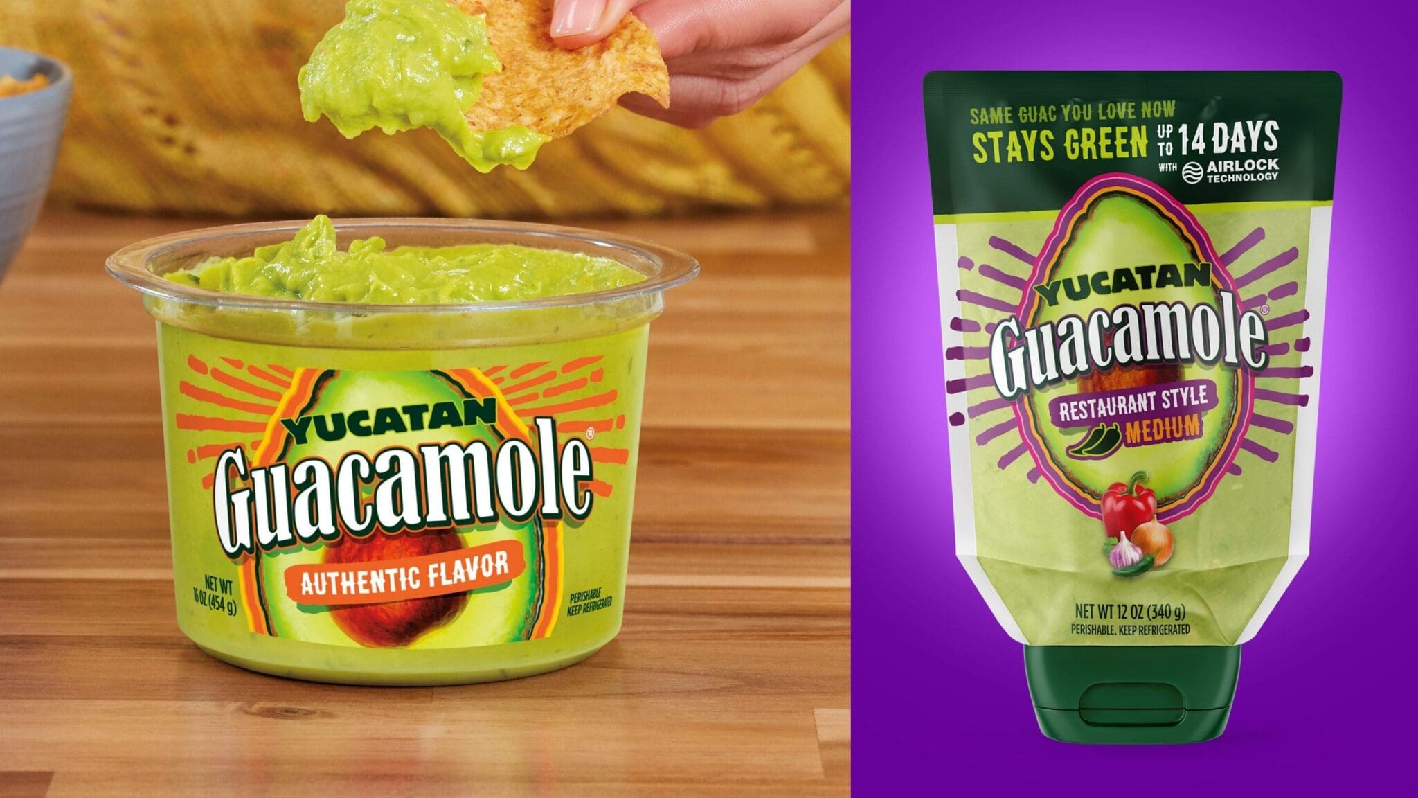 yucatan guacamole serving suggestion – SmashBrand - Package Design and Branding Agency yucatan guacamole branding company