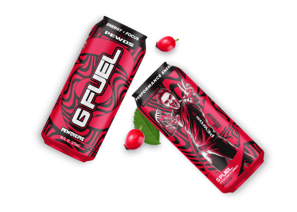 gfuel pwediepie – SmashBrand - Package Design and Branding Agency gfuel packaging design