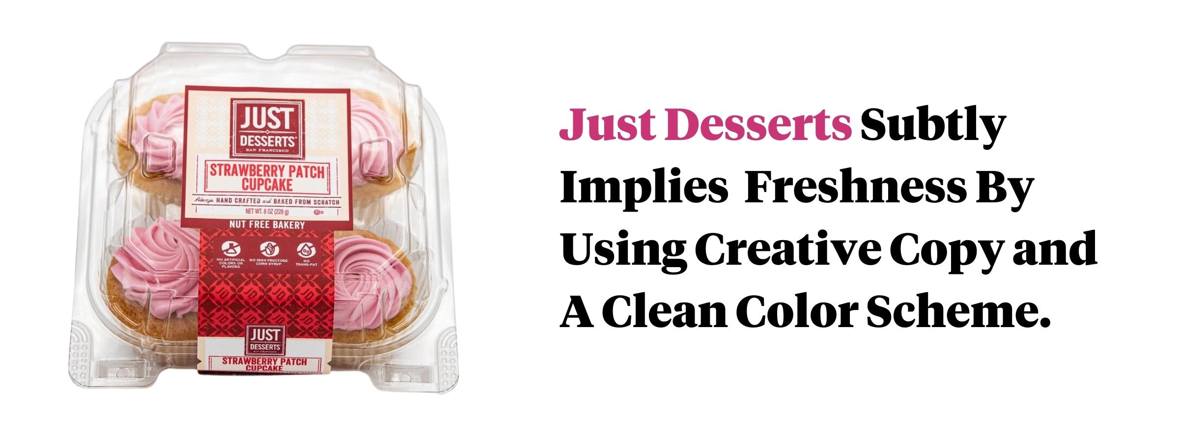Just Desserts Cupcake Packaging Design