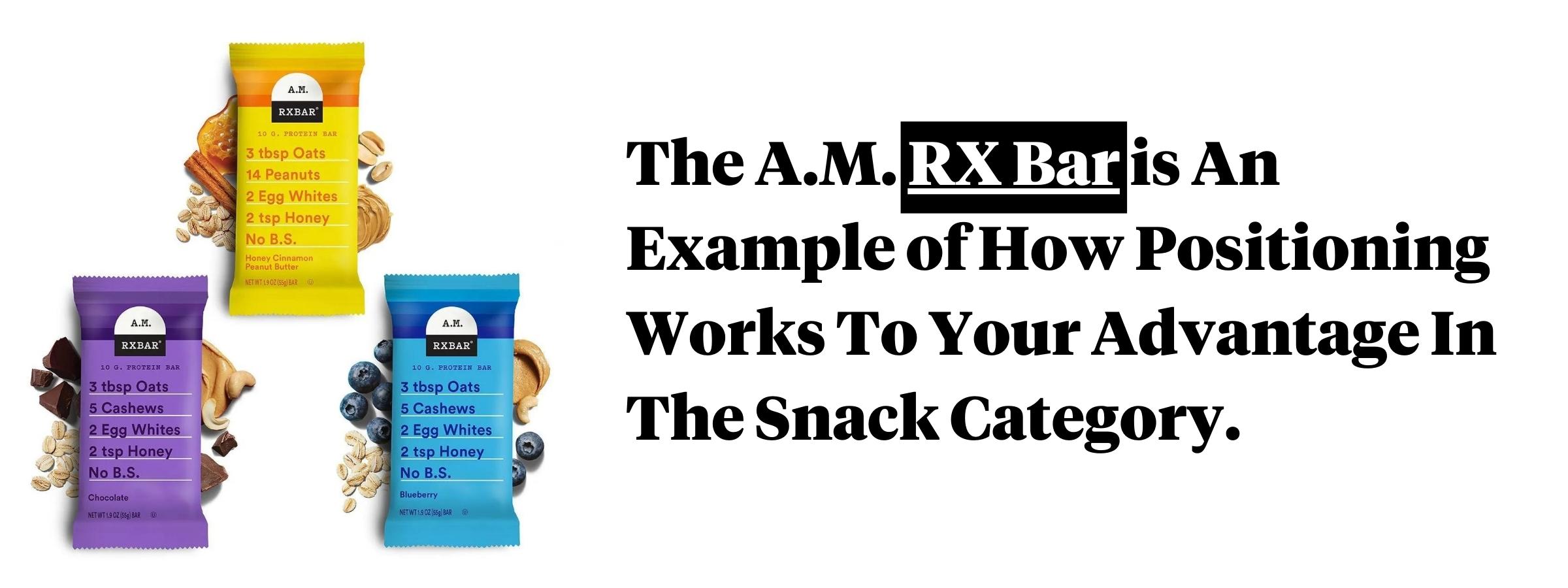 RX AM Bar Packaging Design