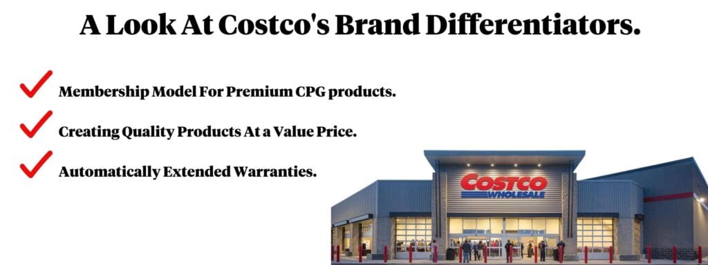 Costco brand differentiation