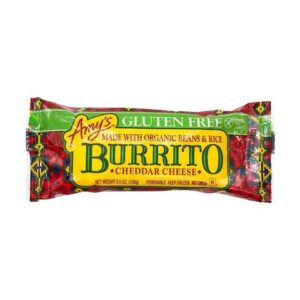 Amys Gluten Free Burrito Packaging Description