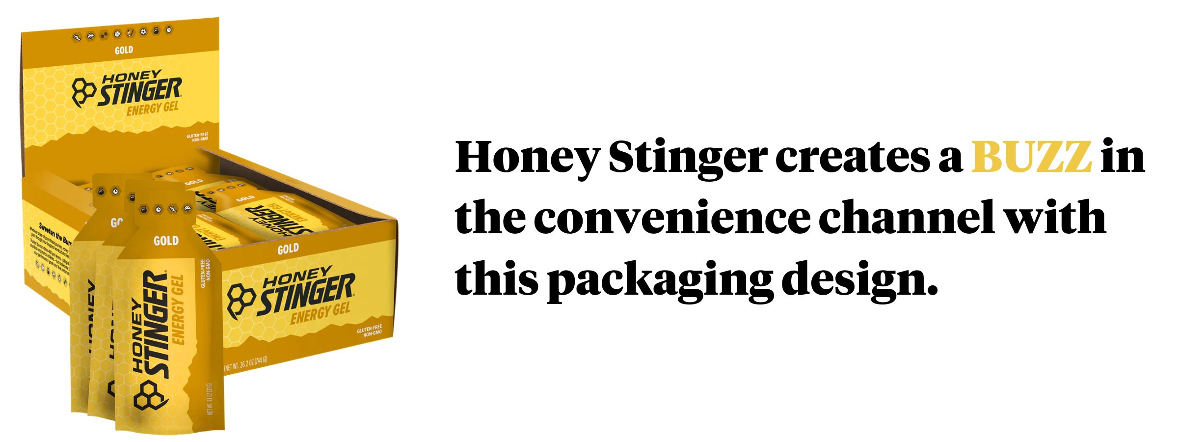 Honey Stinger Packaging Design