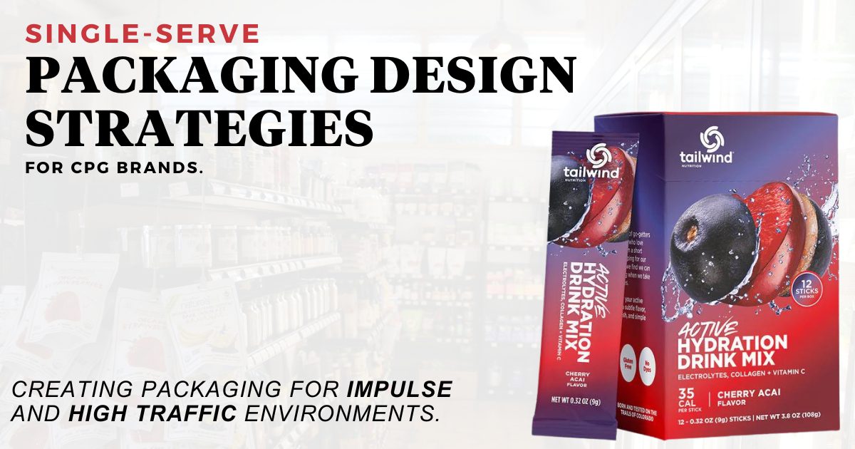 single serve packaging design