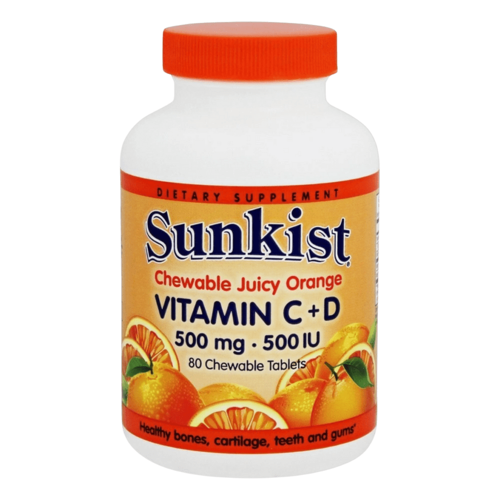 Sunkist Vitamin C Packaging Design