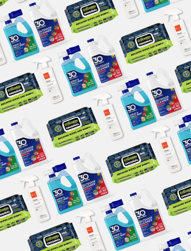 Cleaning Product Packaging Design_header