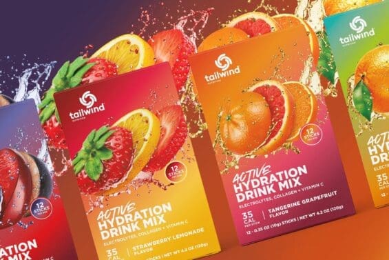 Tailwind Nutrition packaging design case study: 29PTS lift over direct competitor.