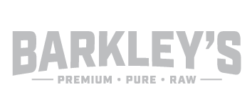 Barkley's Bag Packaging Design Case Study: Logo in grey