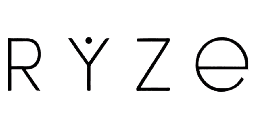 RYZE functional beverage packaging developed with SmashBrand, the packaging design firm.
